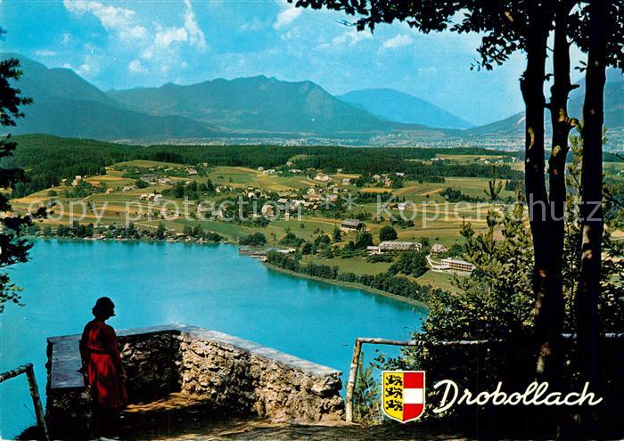 Drobollach Faaker See Blick vom Tabor