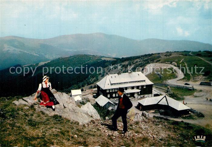 Grand-Ballon Elsass La route des Cretes Panorama