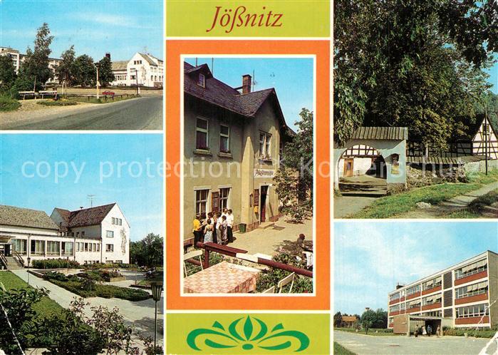 Joessnitz FDGB Erholungsheim Richard Mildenstrey Gaststaetten Pfaffenmuehle und