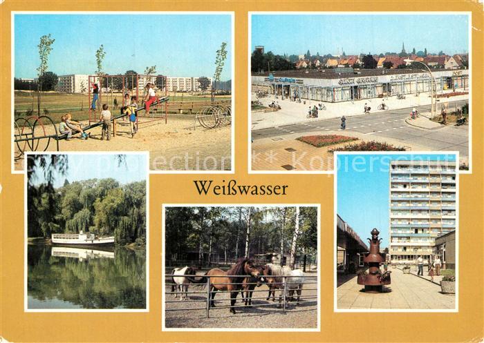 Weisswasser Oberlausitz Freizeitzentrum Lutherstrasse Jahnteich Tiergarten Wohnk