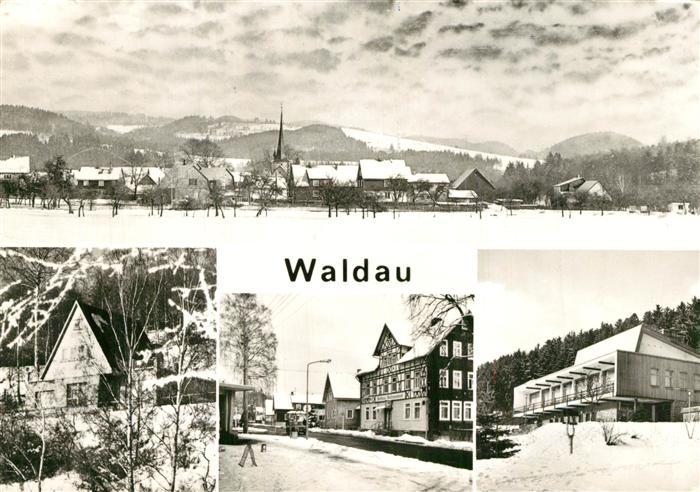 Waldau Hildburghausen Panorama Teilansichten