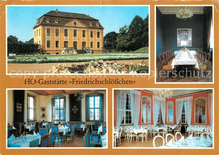 Grosssedlitz HO Gaststaette Friedrichschloesschen Hochzeitszimmer Blauer Salon S