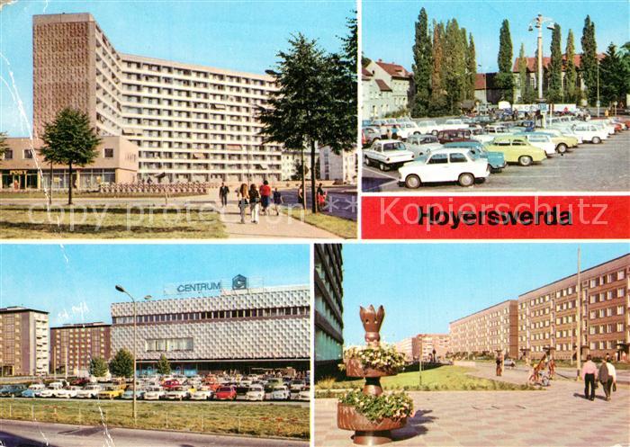 Hoyerswerda Wilhelm Pieck Str Platz der Roten Armee Centrum Warenhaus Lieselotte