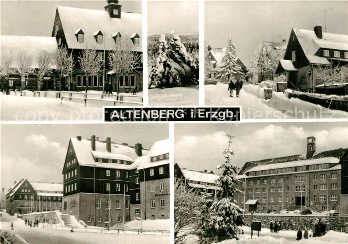 Altenberg Erzgebirge Teilansichten