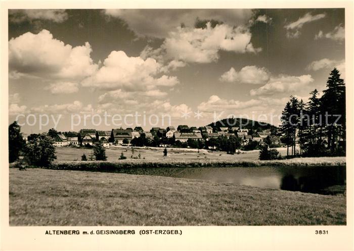 Altenberg Erzgebirge mit dem Geisingberg