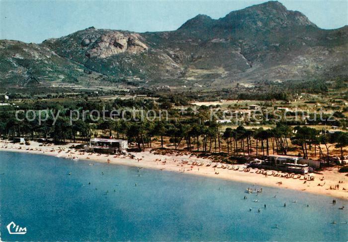 Calvi Fliegeraufnahme Plage