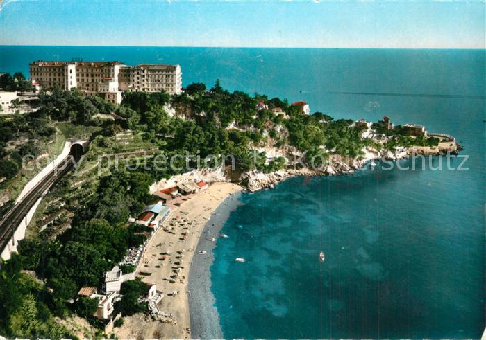 Cap-d Ail Fliegeraufnahme Plage