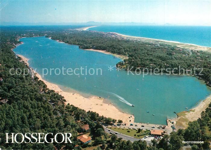 Hossegor Soorts Landes Fliegeraufnahme Lac Ocean