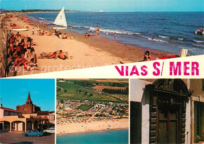 Vias-sur-Mer Fliegeraufnahme Plage