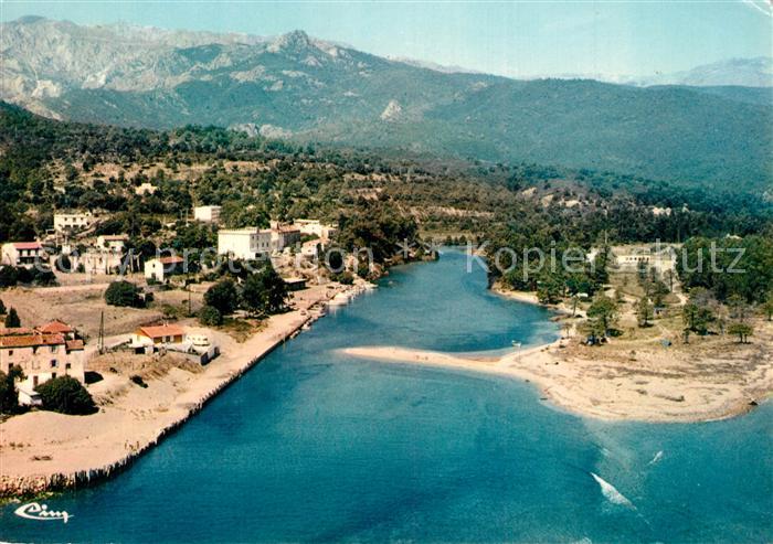 Solenzara Fliegeraufnahme Camping Hotels