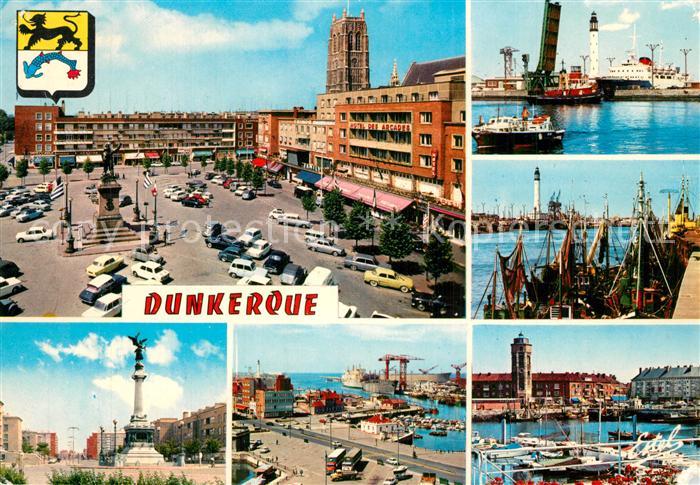 Duenkirchen Dunkerque Place Jean Bart Port
