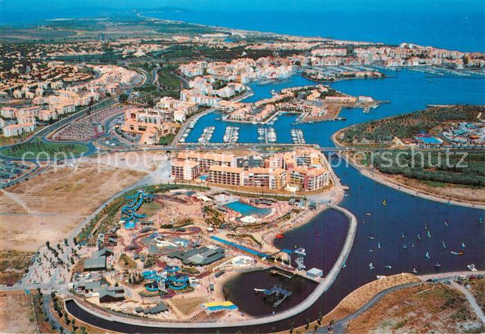 Cap-d Agde Fliegeraufnahme