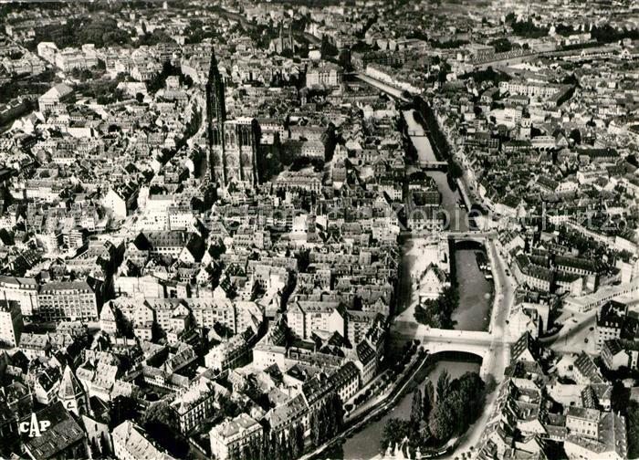 Strasbourg Alsace Fliegeraufnahme
