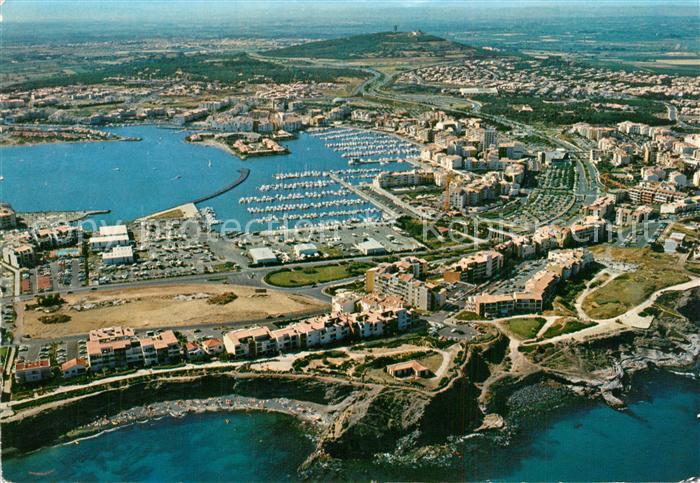 Cap-d Agde Fliegeraufnahme Port