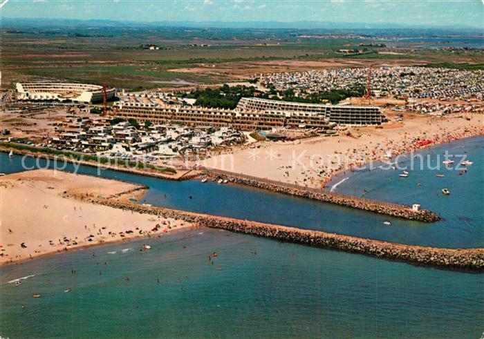 Cap-d Agde Fliegeraufnahme Port Ambone