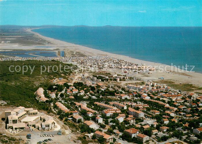 Saint Pierre la Mer Fliegeraufnahme Plage