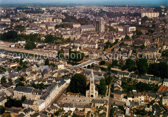 Le Mans Sarthe Fliegeraufnahme