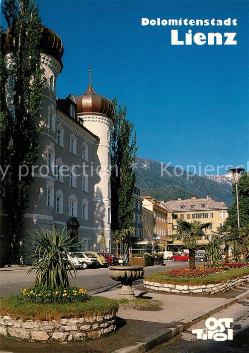 Lienz Tirol Hauptplatz mit Liebburg
