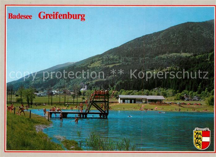 Greifenburg Oberes Drautal Badesee