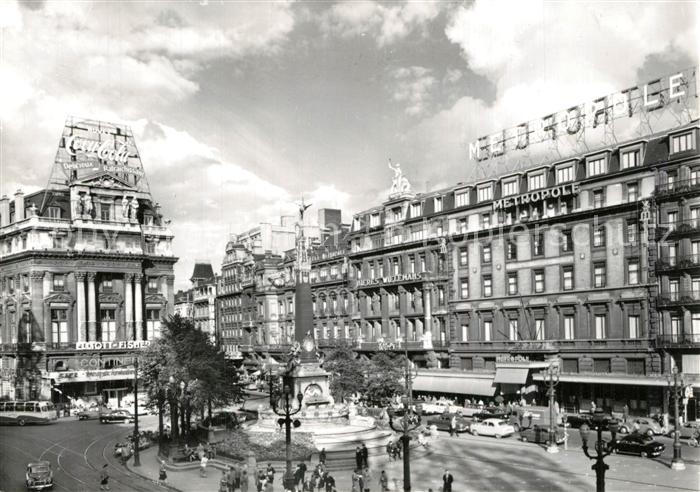 Bruxelles Bruessel Place de Brouckere