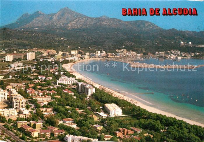 Bahia de Alcudia Fliegeraufnahme