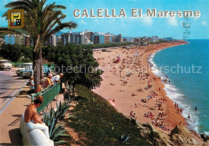 Calella de Mar Strandpartie