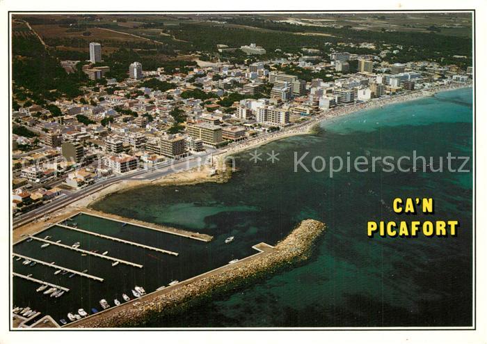 Can Picafort Mallorca Fliegeraufnahme