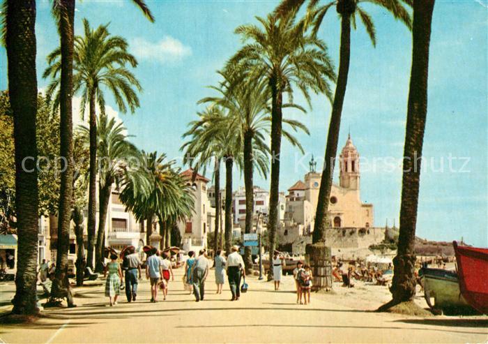 Sitges Paseo de la Ribera