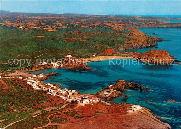 Menorca Cala Mezquida Fliegeraufnahme
