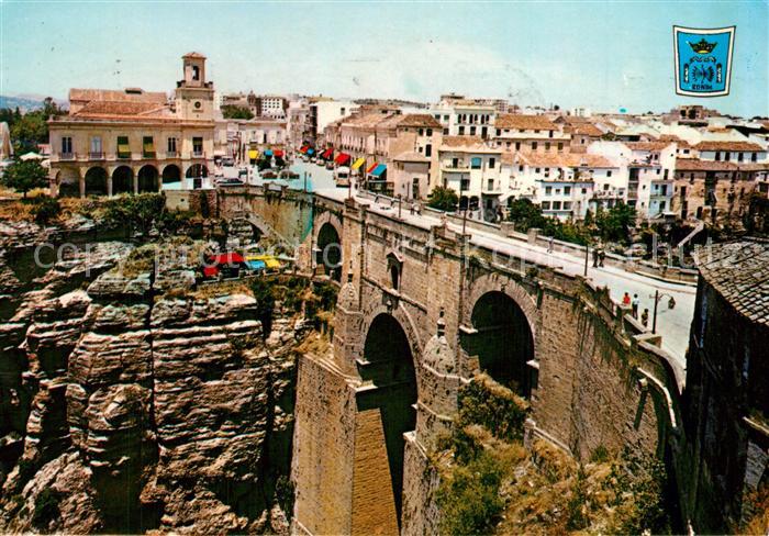 Ronda Andalucia Puente Nuevo y Plaza de Espana