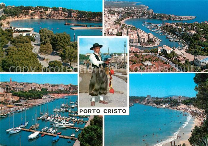 Porto Cristo Mallorca Porto Fliegeraufnahme