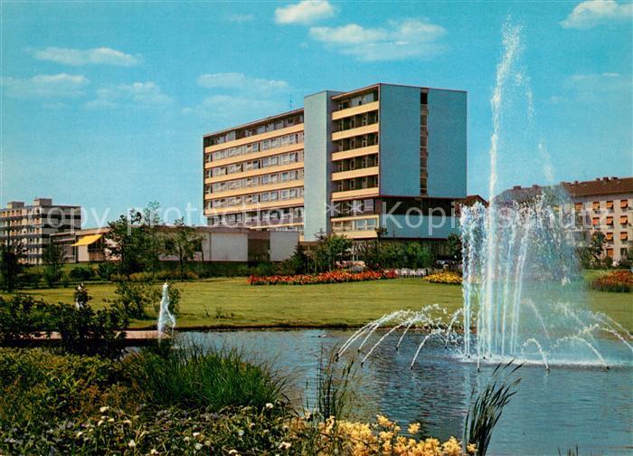 Bad Nauheim Kuranlage mit Spreesanatorium