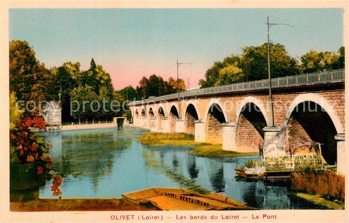 Olivet Loiret Les bords du Loiret Pont