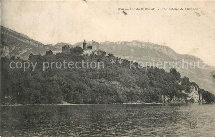 Chindrieux Promontoire du Chateau de Châtillon Lac du Bourget