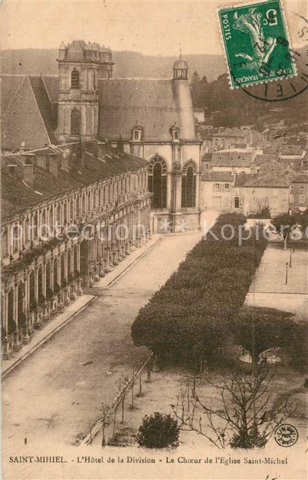 Saint-Mihiel Hôtel de la Division Choeur de l'Eglise