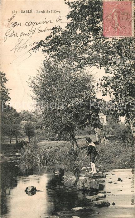 Sable-sur-Sarthe Bords de l'Erve