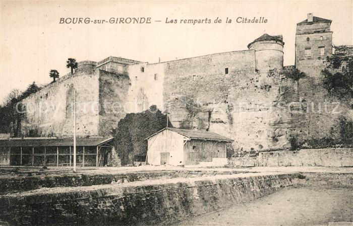 Bourg sur Gironde Remparts de la Citadelle