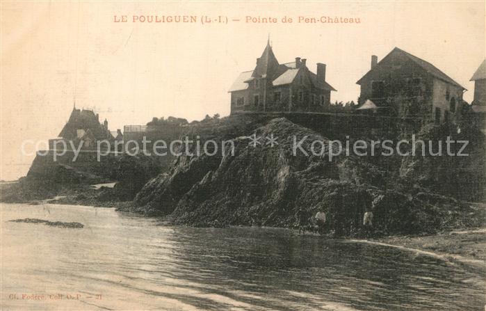 Le Pouliguen Pointe de Pen Chateau