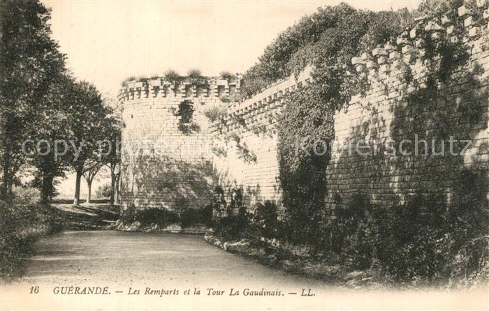 Guerande Les Remparts et Tour La Gaudinais