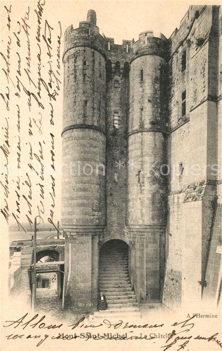 Mont-Saint-Michel Le chatelet