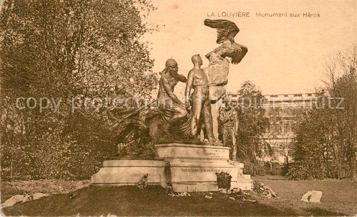 La Louviere Hainaut Monument aux Héros