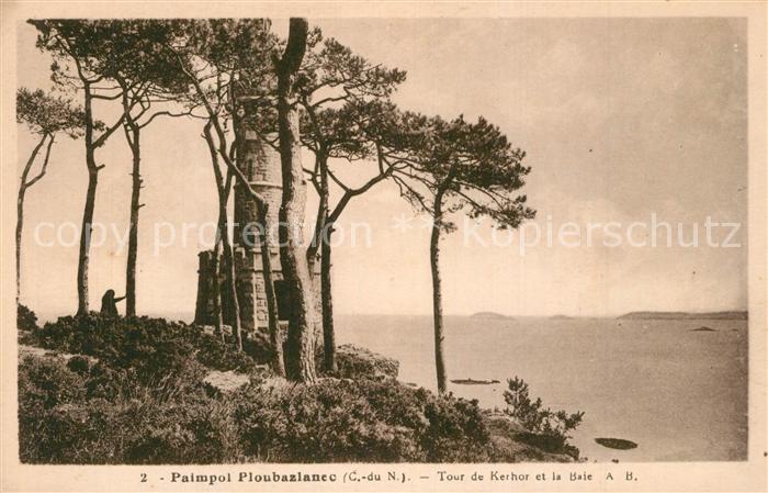 Ploubazlanec Tour de Kerhor et la baie