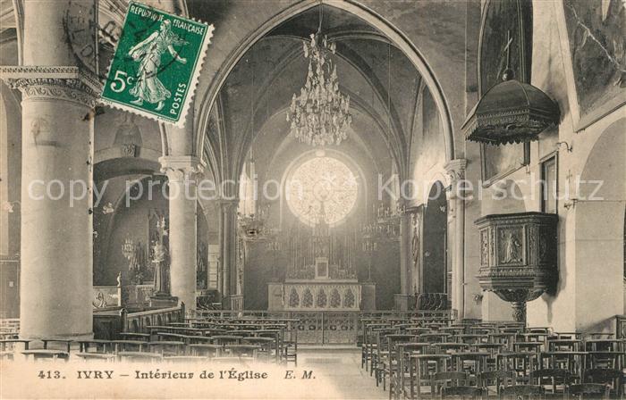 Ivry-sur-Seine Intérieur de l'Eglise