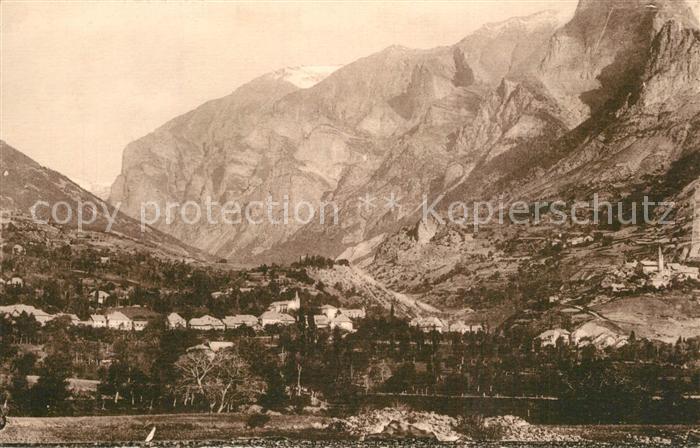 Chateauroux-les-Alpes Vue Generale Hameau de Saint Marcellin Col du Distroit