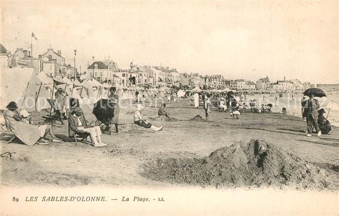 Les Sables-d Olonne La plage