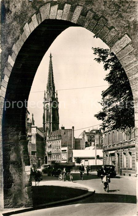 Mulhouse Muehlhausen Vue sur la ville prise du Bollwerk