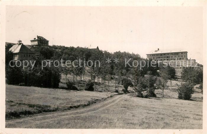Le Markstein Vue Generale Petit et Grand Hôtel