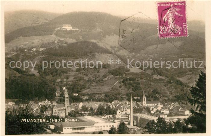 Munster Haut Rhin Elsass Panorama