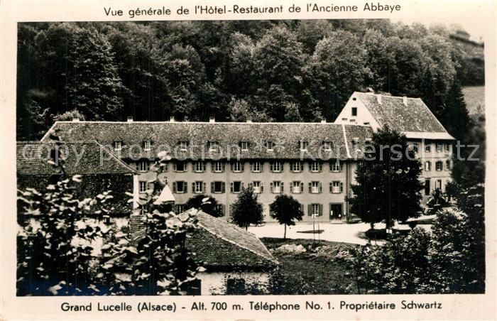 Lucelle Haut-Rhin Vue Generale de l Hôtel Restaurant de l'ancienne Abbaye
