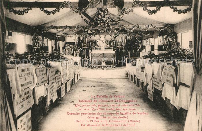 Douaumont Intérieur de l'Ossuaire